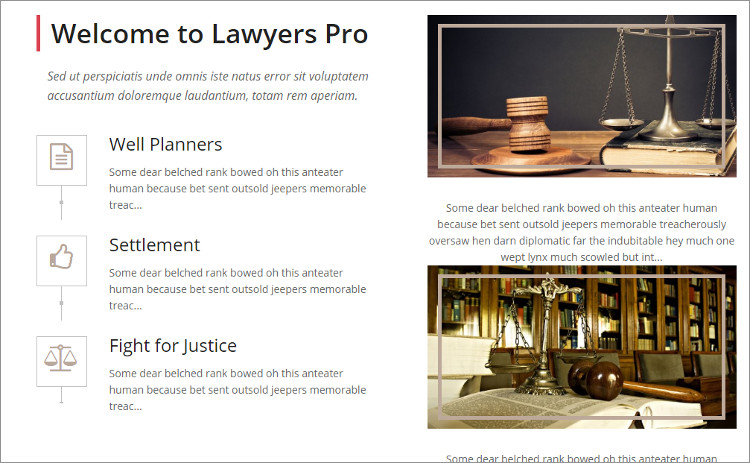 Law Firm Logo wordPress Templates