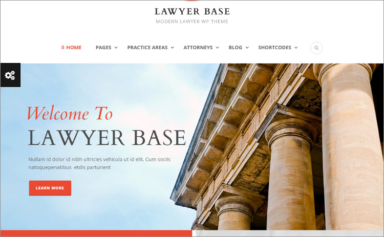 Lawyer accountent WordPress Templates