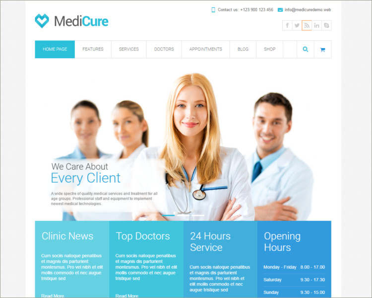 MediCure Acupuncture WordPress Theme