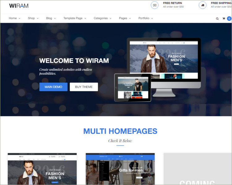 17+ AngularJS WordPress Themes & Templates Free & Premium