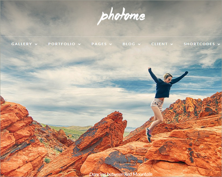 Photo Gallery Photography Theme