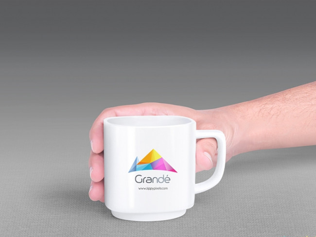 Photorealistic Coffee Mug Mockup with 7 Unique Holding Positions