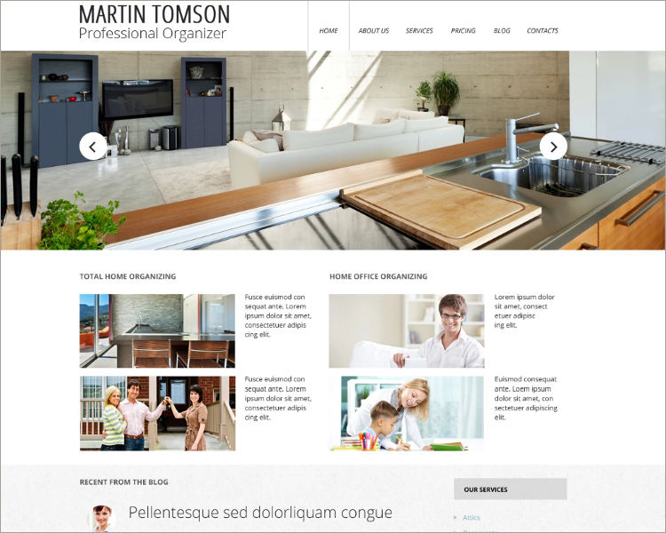 Premium Interior Design Website Theme