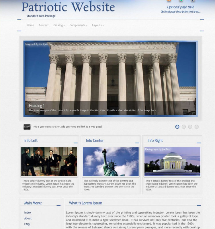 15+ Patriotic WordPress Themes Free & Premium Templates