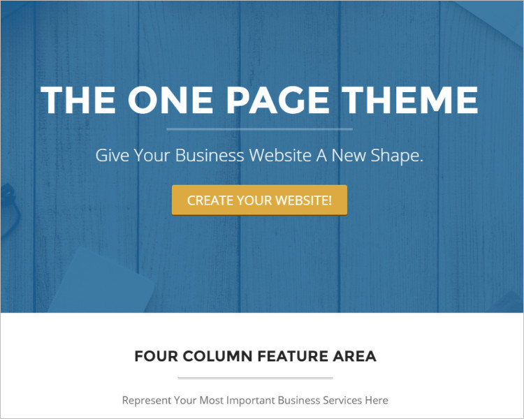 36+ Best Single Page Website Templates Free Download