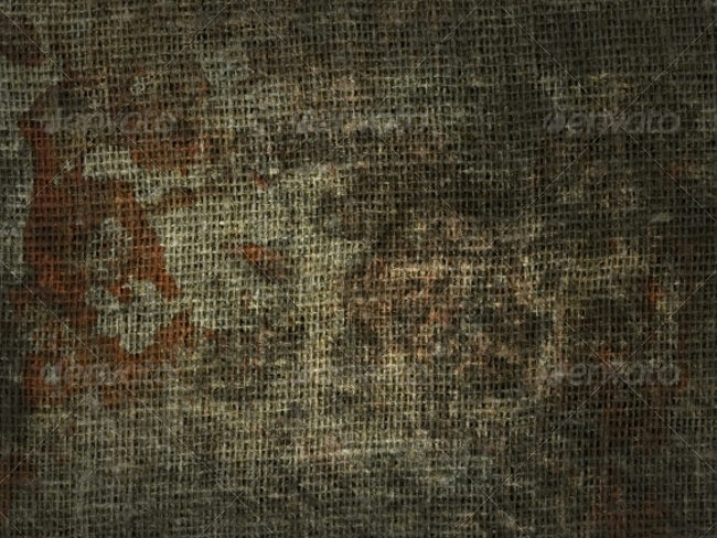 Stained fabric texture