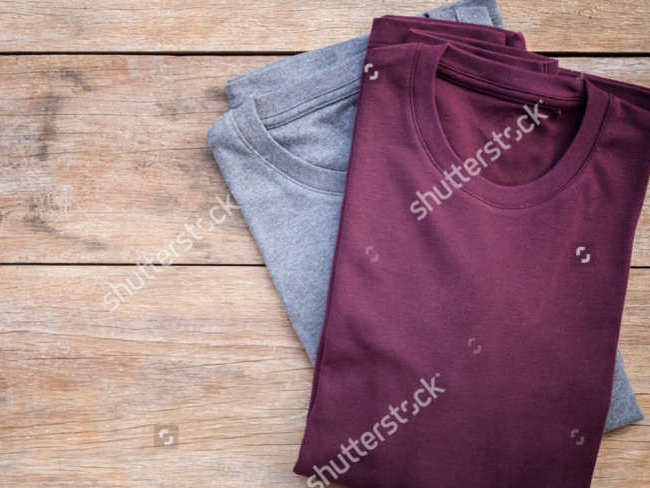 Trendy Fabric T-shirt Texture Design