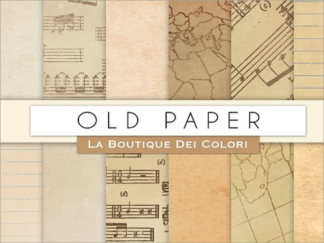 Old Digital Paper Textures