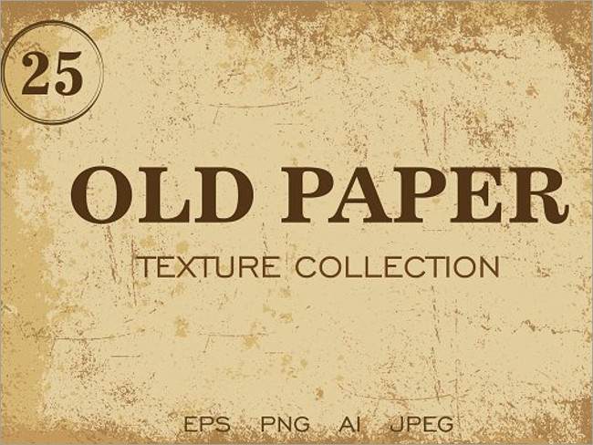 Earthed Old Paper Textures