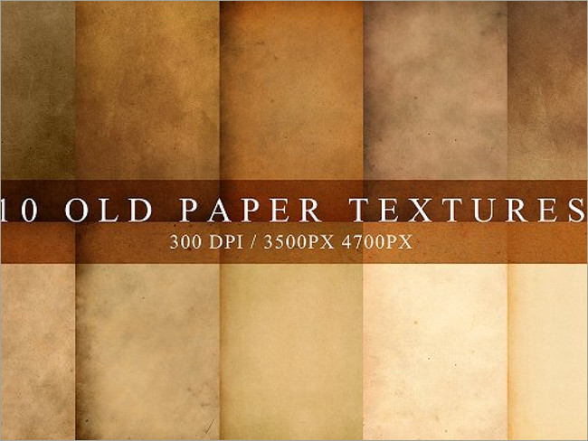 High Resolution Old Paper Textures