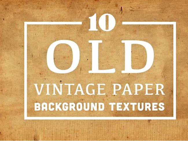 Old Vintage Paper Background Textures
