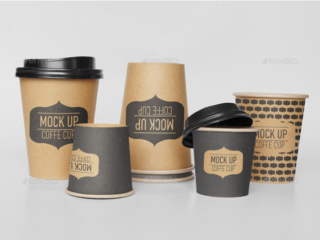 realistic display for your Coffee Cup design.
