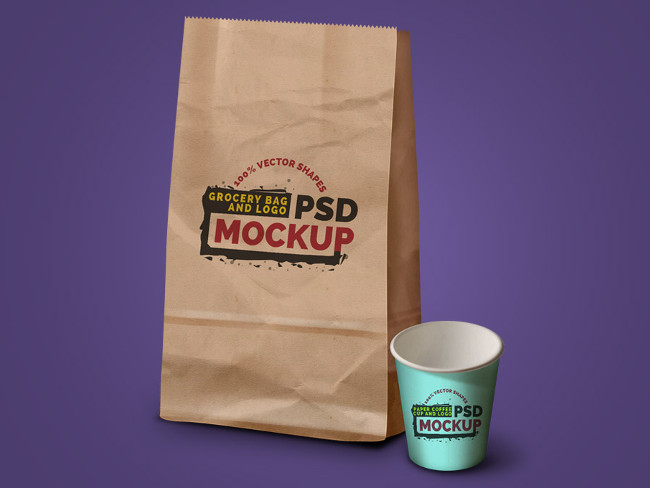 Creative Coffee Cup Pack Mockup