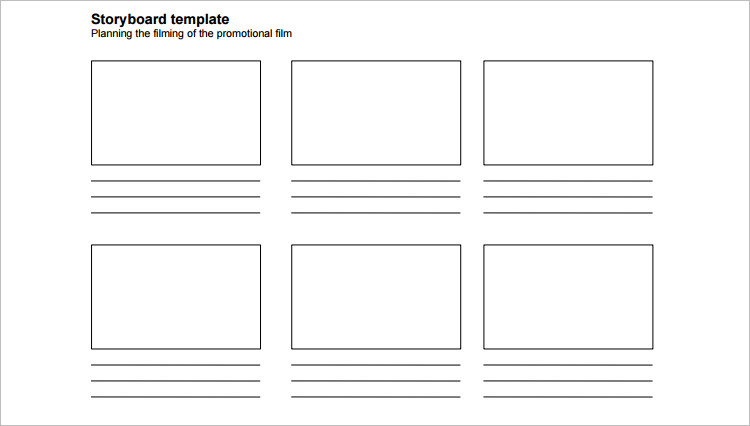 Customize Story Board Template Form