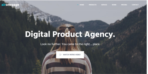 Digital Agency Web Layout Template