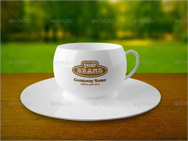 Elegant PSD Coffe Cup Mockup