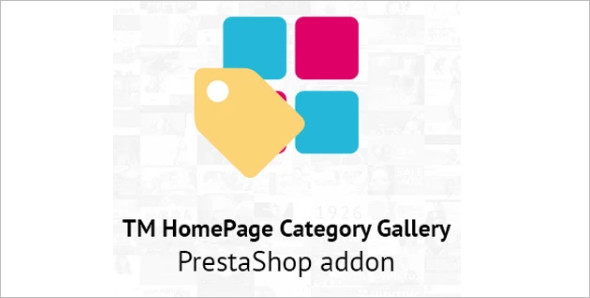Homepage Category Website Template