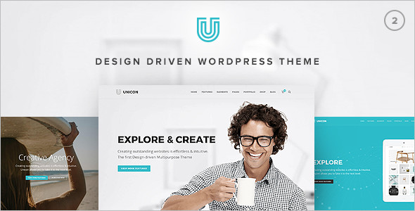 Multipurpose Driven Design WordPress Theme