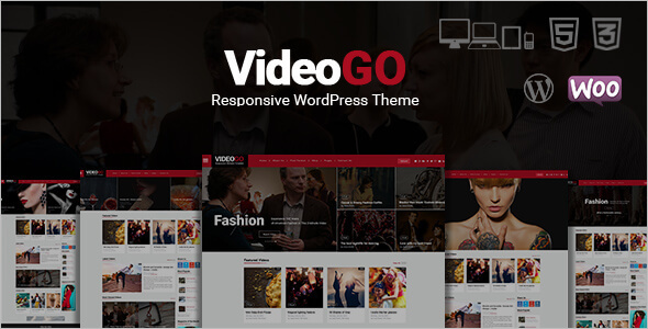 Responsive Video WordPress Template