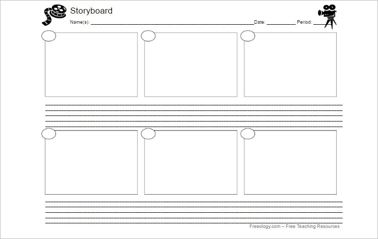 Sample Story Board Template Form