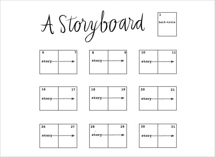 Story Board Example Template Word
