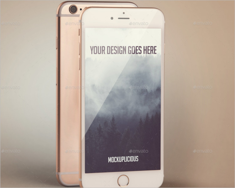 iphone 6s Branding mockup