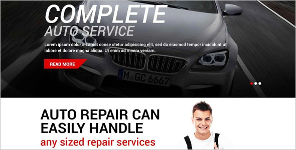 Auto Repair Service WordPress Theme