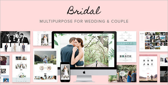 Bridal Wedding WordPress Template