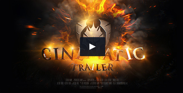 Cinematic Trailer high quality template