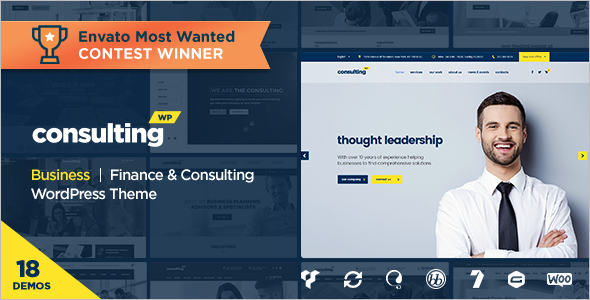 Consulting Sell WordPress Template