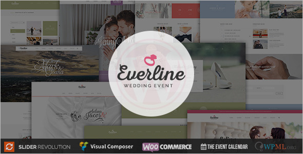 Everline Wedding WordPress Theme