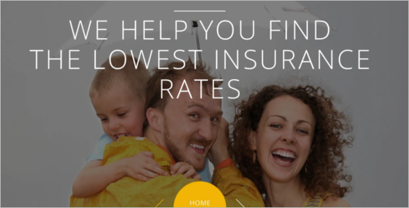 Family Insurance Website Template