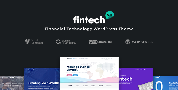 Financial Technology Website Template