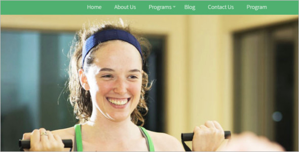 Gym Center Website Template