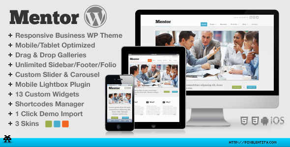 HTML5 WordPress Themes & Templates