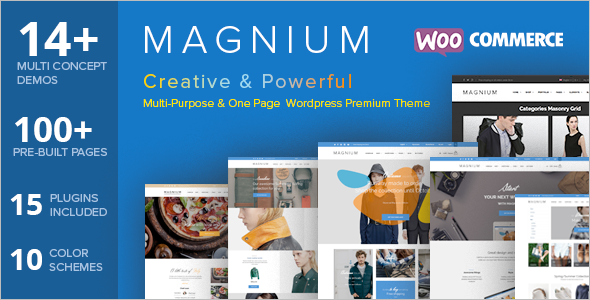 Magnium Online Shop E-commerce Template