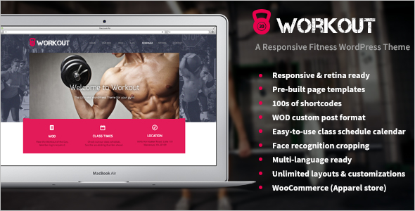 Miscellaneous Gym Website Template
