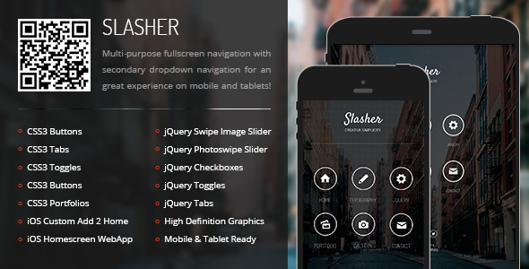 Mobile & Tablet Responsive Template