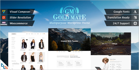 Multipurpose Shopping WordPress Theme