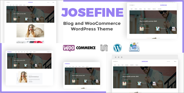 New E-commerce WordPress Template
