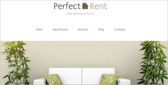 Perfect Realtor Rent WordPress Template