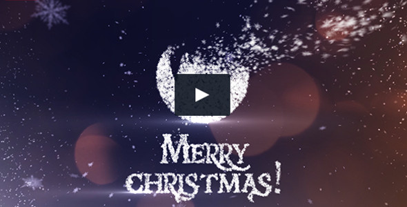 Snow Flakes Christmas Openers Video Template