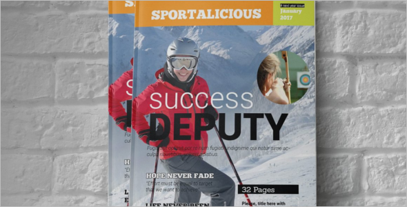 Sportalicious Magazine Template