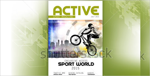 Sports Magzine Model Template