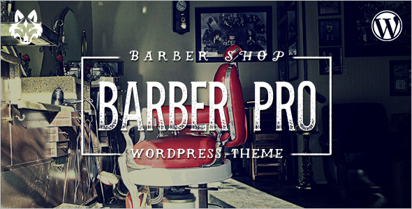 Vintage Barber Pro WordPress Template