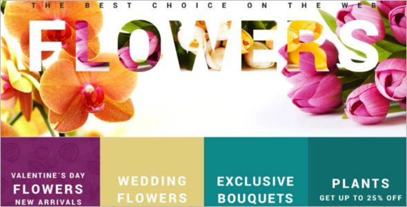 Online Flower Store Mobile VirtueMart Template