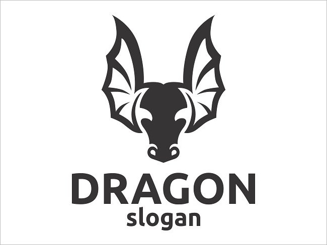 Angry Dragon Logo Design