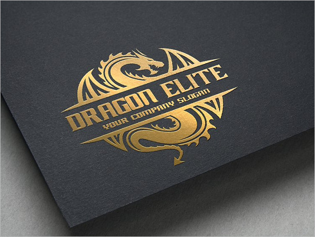  Dragon Logo Template
