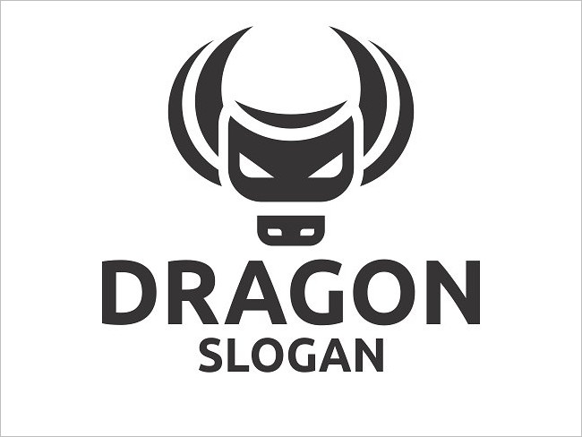 Main Dragon Logo Design Template