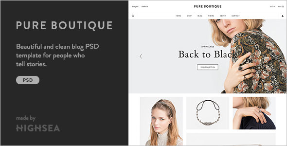 Boutique Accessories WooCommerce Template